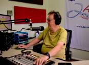 Paul Tolley from 2ARM community radio discusses his love of blues music and the importance of community radio in regional areas. Picture by Heath Forsyth 