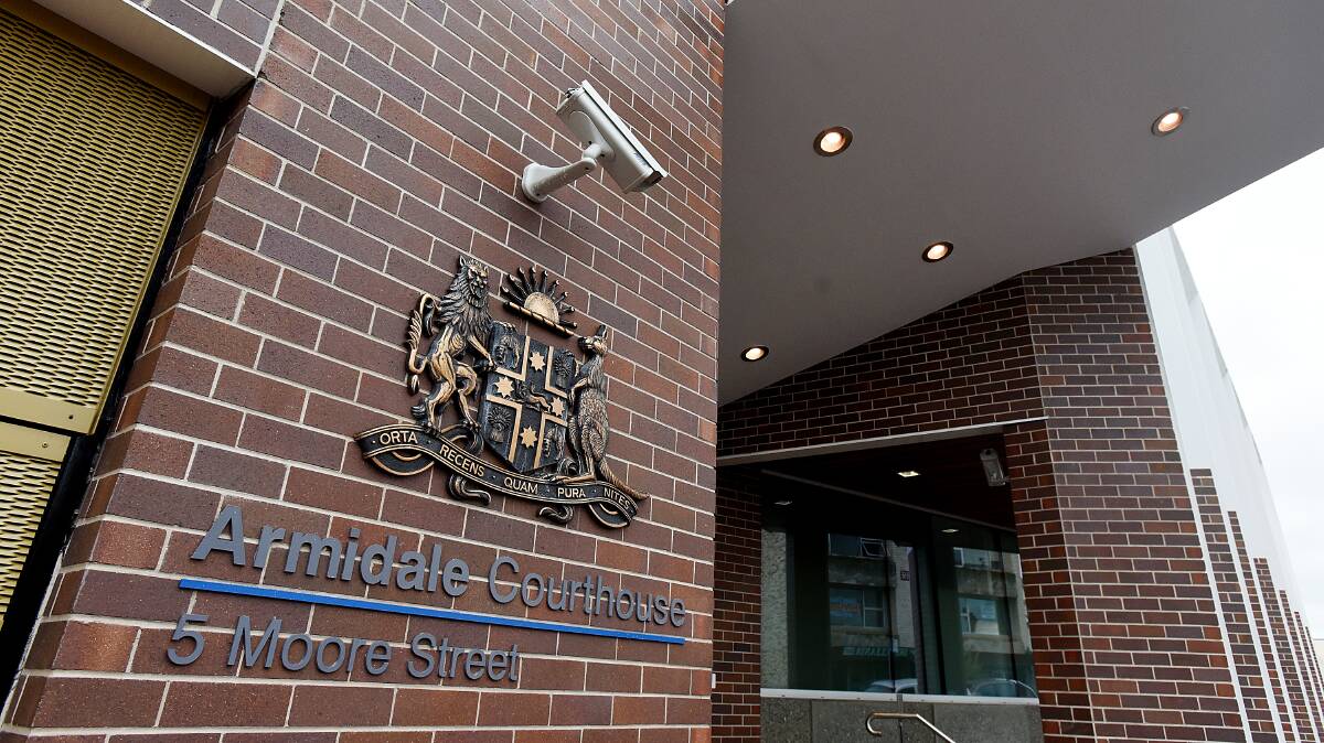 New charges: Geoffrey Croft, 70, fronted Armidale Local Court where the three fresh charges were laid.