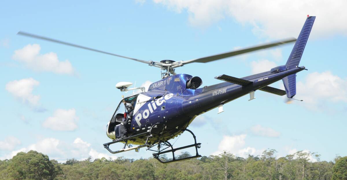 Drug haul: The cannabis eradication program is an annual operation led by the drug squad in conjunction with New England police and the force's PolAir helicopter. Photo: NSW Police