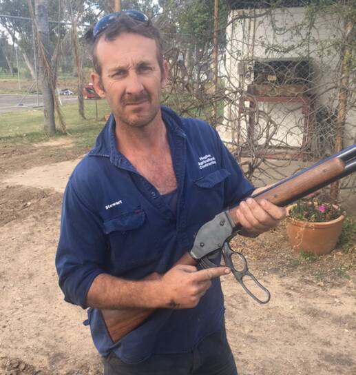 Moree farmer Stewart Hughes is in favour of a tighter classification of the Adler gun.
