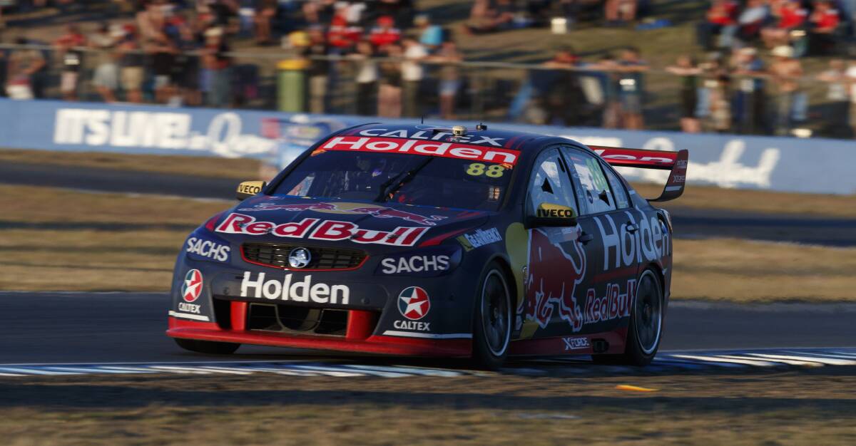 CHANGE IN FORTUNE?: After three years of disappointment in the Bathurst 1000, Jamie Whincup is hoping for better luck in 2017.