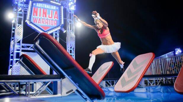 Australian Ninja Warrior is leaping over the competition. Photo: supplied
