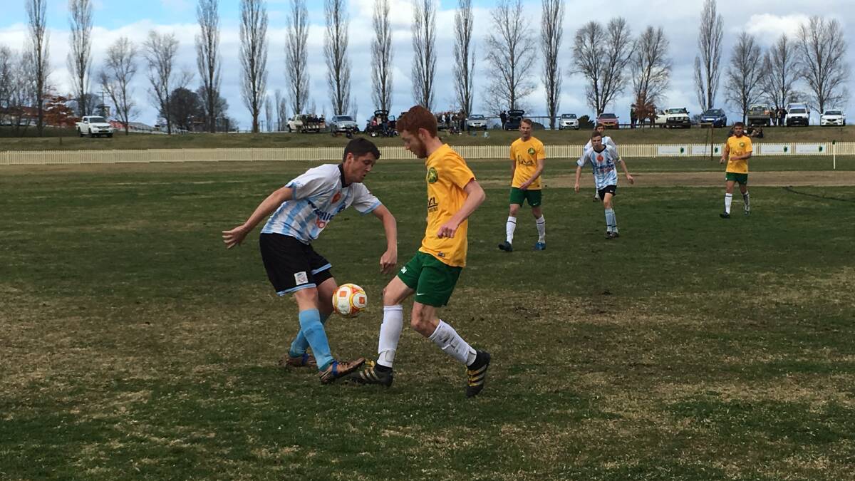KNOCK-OUT: Tamworth FC lost the elimination final against South Armidale United on Saturday.