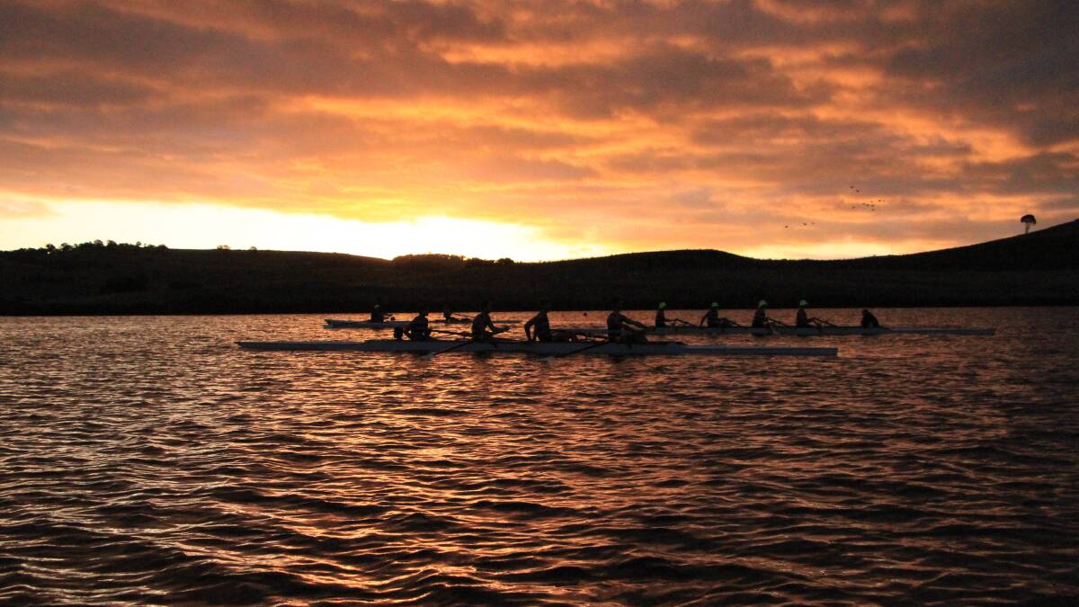 Hughes leads school rowing side for the final time at Head of the River regatta