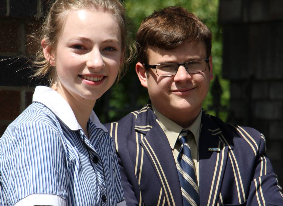 Hannah Van Roy and Owen Chandler attended the National Computer Science School.
