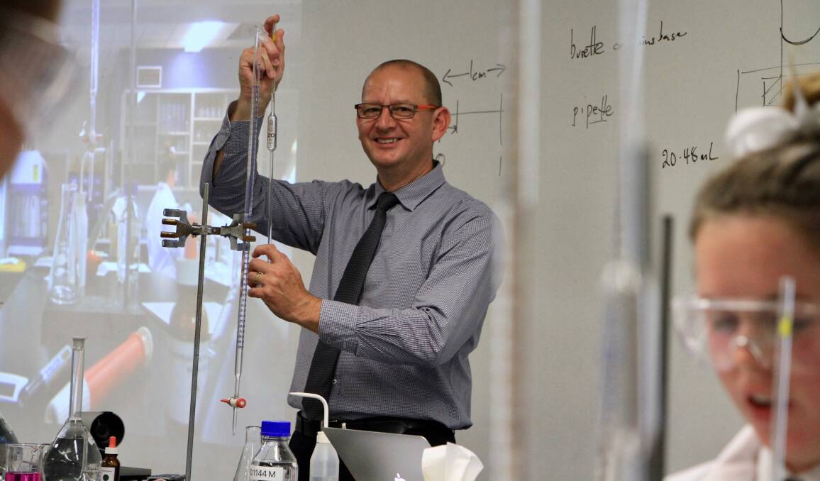 Newly appointed Fellow of the Royal Australian Chemical Institute Alasdair Hey teaches Science and Aviation Studies at The Armidale School.