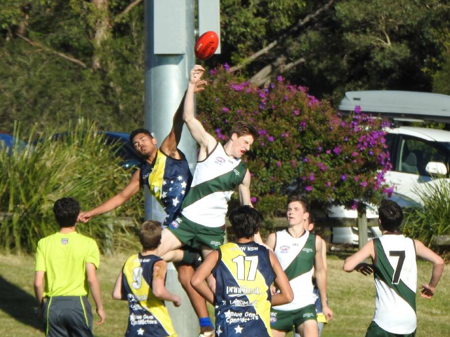 RAW TALENT: North West's Rhys Smith in action in a two-day under-17 representative carnival in Coffs Harbour that finished on Wednesday.