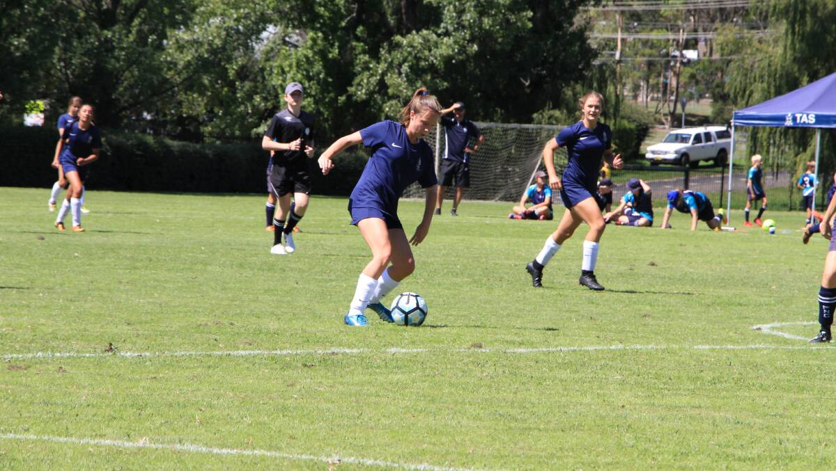 SKILL RECOGNISED: A host of players from The Armidale School's open girls soccer team have made the North Coast Independent Schools rep side.