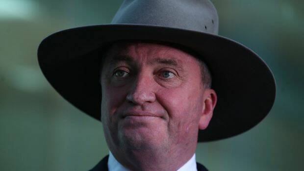 NO SHOW: Nationals' candidate Barnaby Joyce says he won't attend any public forums.