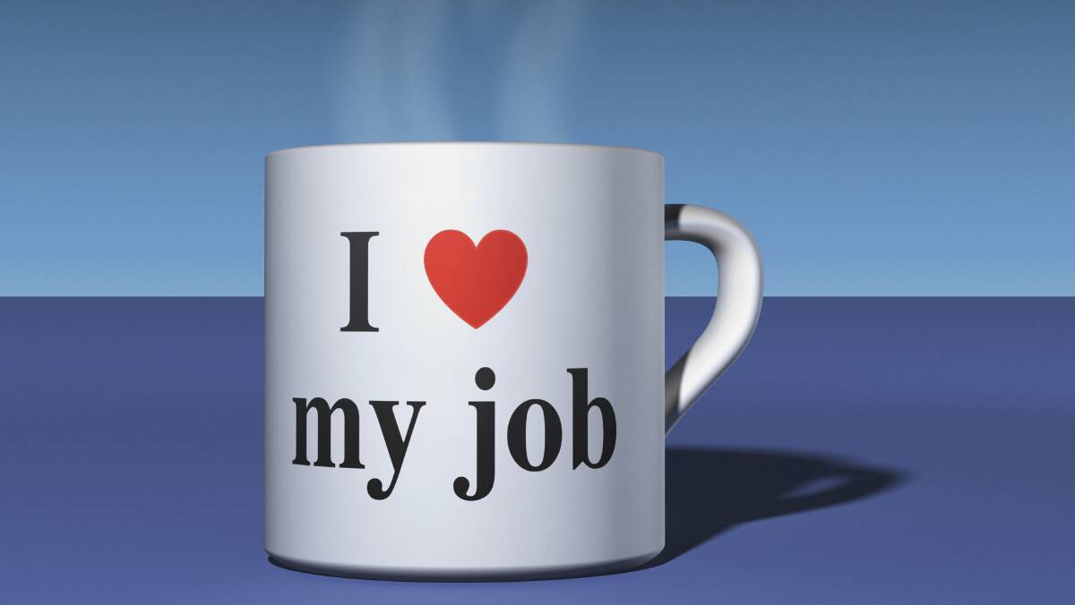 Happy worker: If this mug belongs to you, your job must be meeting some important characteristics to keep you engaged and happy in your workplace.