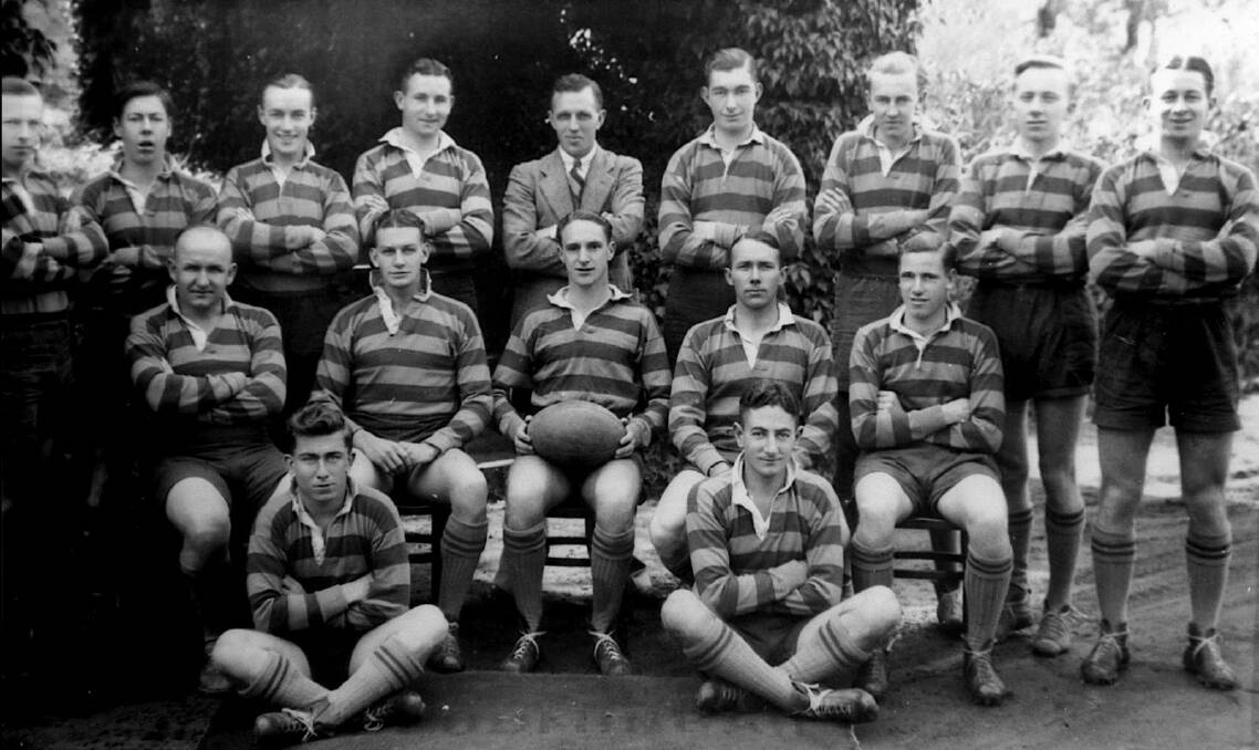 Creating student life. First New England University College rugby union team, 1939.