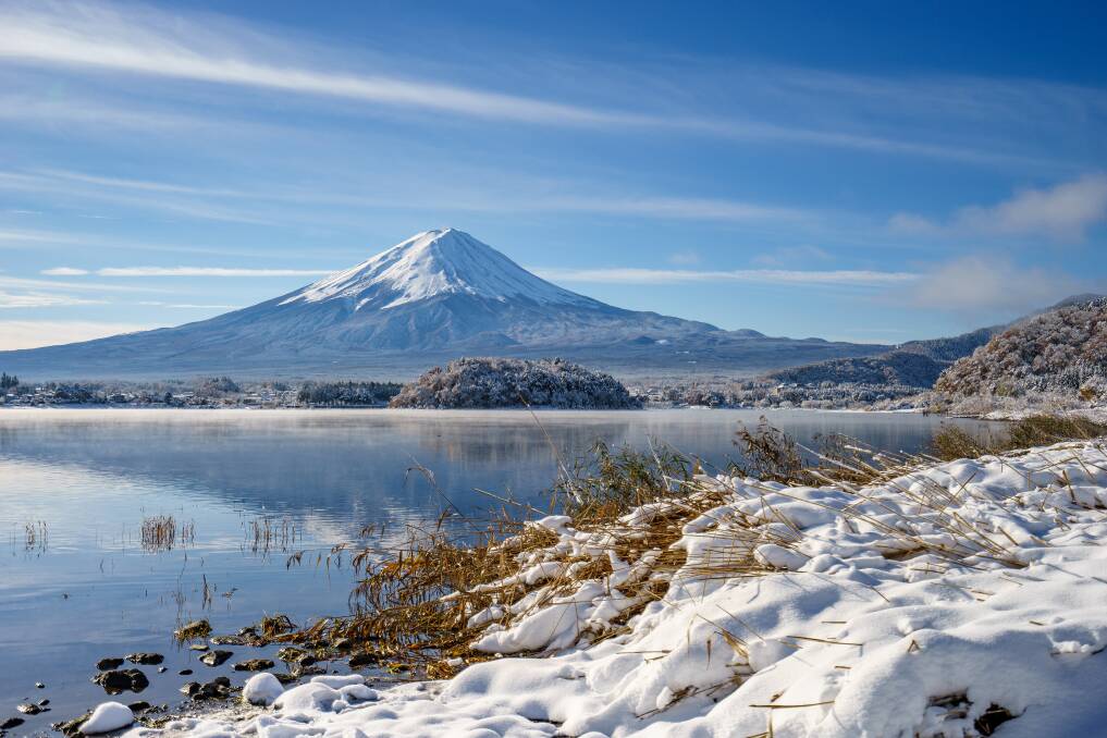 Tough call: Japan's Mt Fuji can prove a challenge to true grit.