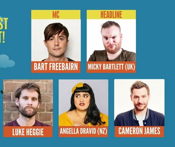 Ready to make you laugh: The line-up for the Sydney Comedy Festival coming soon to New England.