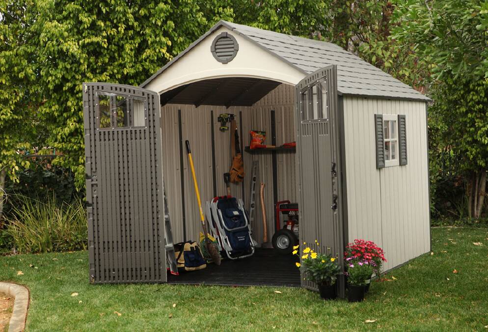 Get organised: There is still time to get the garden shed in good order before the warm weather of spring brings the garden back to life.