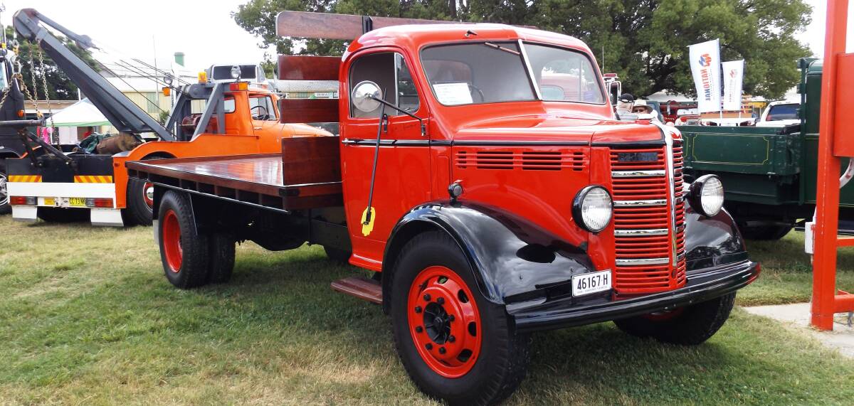 VINTAGE:  The New England Heritage Traction Club will hold its vintage truck and machinery show this weekend.