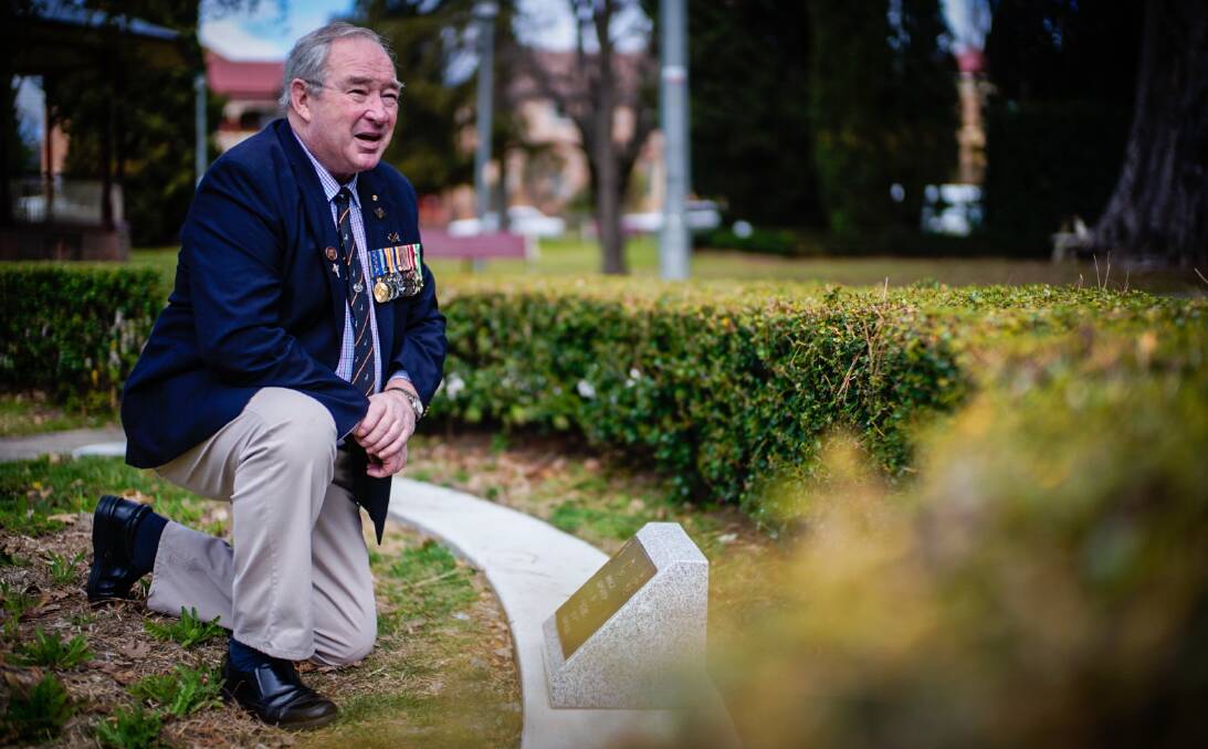 Armidale’s Doug Lennox was in Nui Dat in August 18, 1966 when Delta Company were involved in the Battle of Long Tan.  On Thursday he will remember the fallen service men with a new plaque in at the fountain in Central Park.