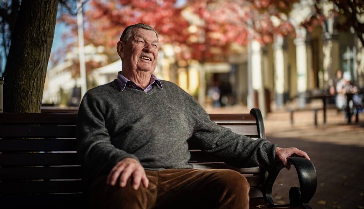 STANDING UP: Armidale Regional Council election candidate Jack Rapley is making his third stand to become a councillor this September. Photo: MATT BEDFORD