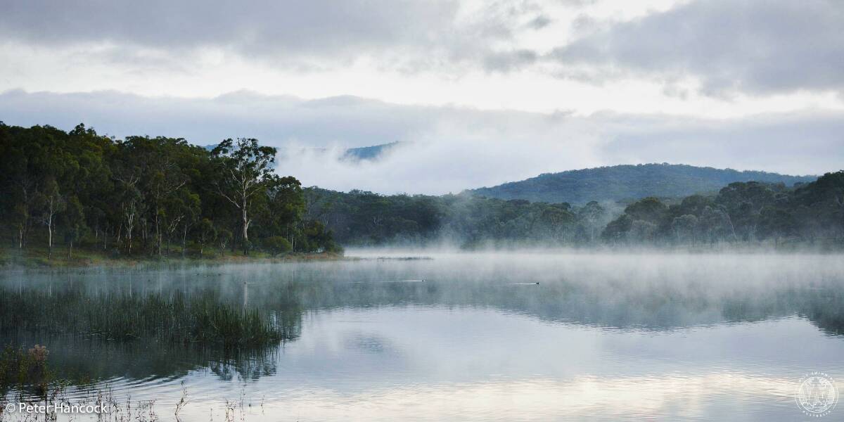 Picture Perfect: Early morning at Dumaresq Dam. Photo: Peter Hancock.