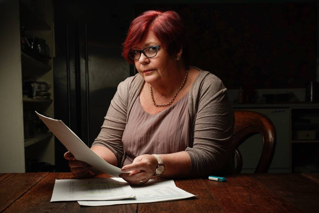FIGHTING: Not my debt victim Lee Roxborough has a message to other people who are fighting Centrelink after being accused of over payments. Photo: MATT BEDFORD
