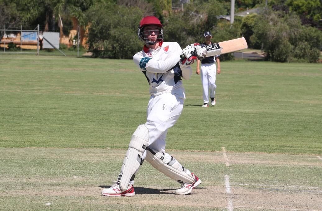 STANDOUT: Nick Page top scored for Central North in multiple matches at the Kookaburra Cup in Griffith this week. 