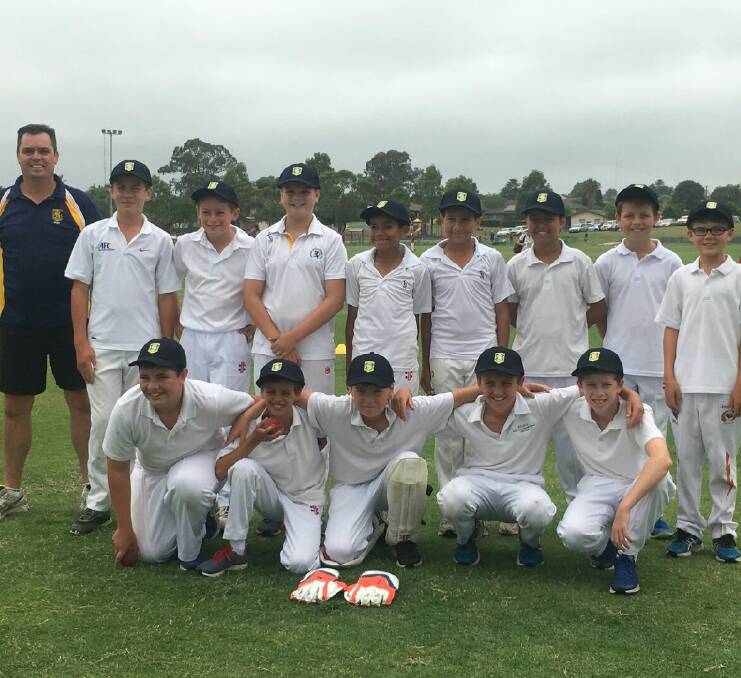 STATE FINALS: Ben Venue beat Parkes Public School in a play-off for third place at the NSW PSSA cricket knockout finals. 