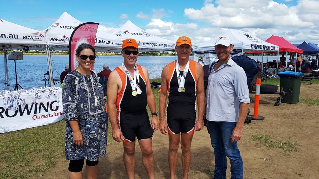 Gold medal success for rowers