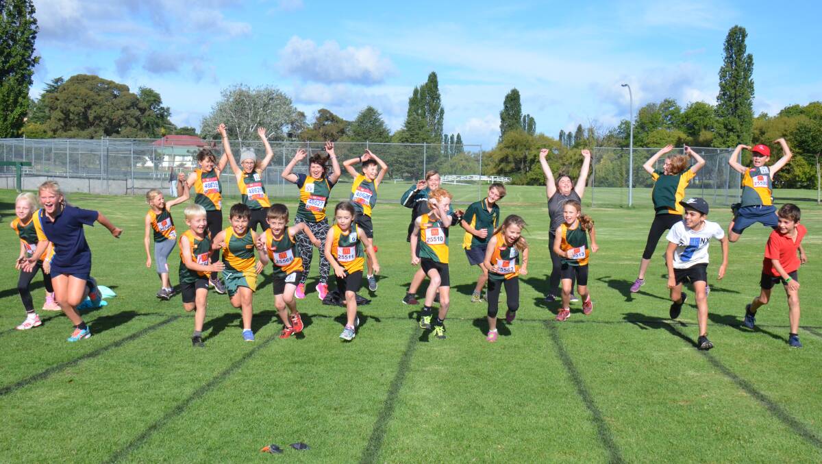 JUMP FOR JOY: Armidale Little Athletics will be able to purchase new sporting gear with the donation. 