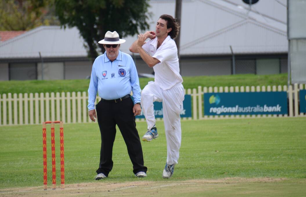 ON A ROLL: Max Laurie picked up another six wickets against the Baa Baas to add to his round one five-fa.