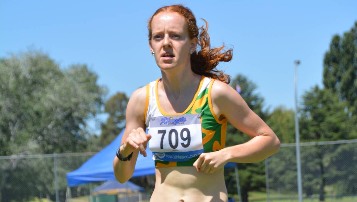 SPEEDSTER: Natasha Favotto will compete at the NSW Country Championships in Dubbo. 