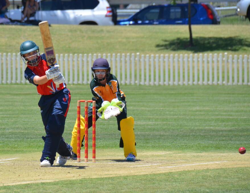 REP LEVEL: Max Farmer in action for Central North in the Kookaburra Cup in Armidale last week. 