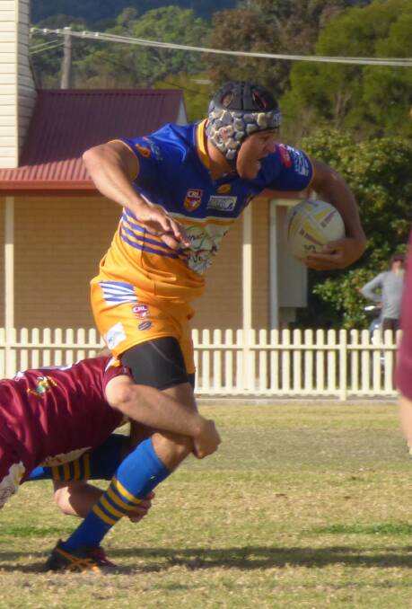 STANDOUT: John Roberts was one of Narwan's best against Inverell. 