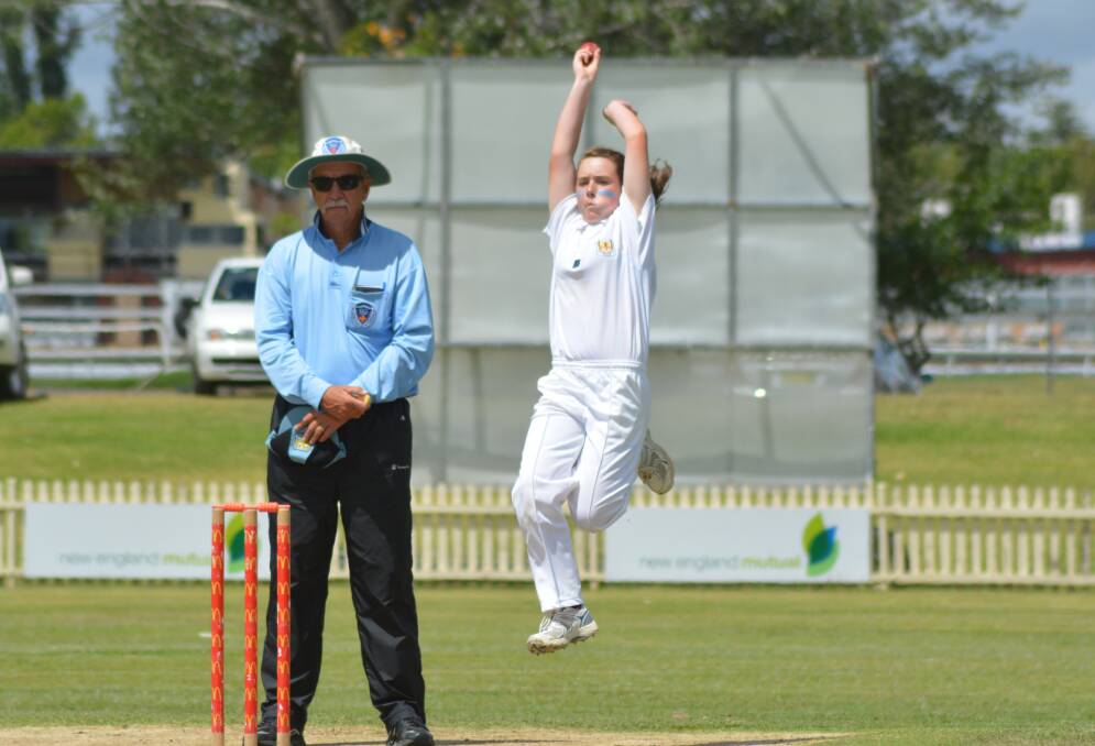YOUNG TALENT: Armidale junior cricketer Kareena Dawson was among several Central North players selected in the NSW/ ACT under 15's women's team for nationals. 