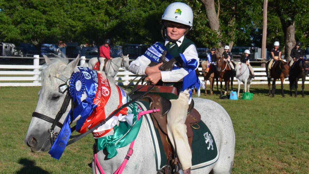 Lilly Meredith was the highest scoring rider in the flat riding events at Jamboree. 