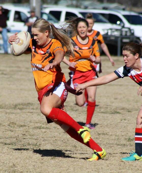 Brooke Doyle will turn out for the Tigers this Saturday. 