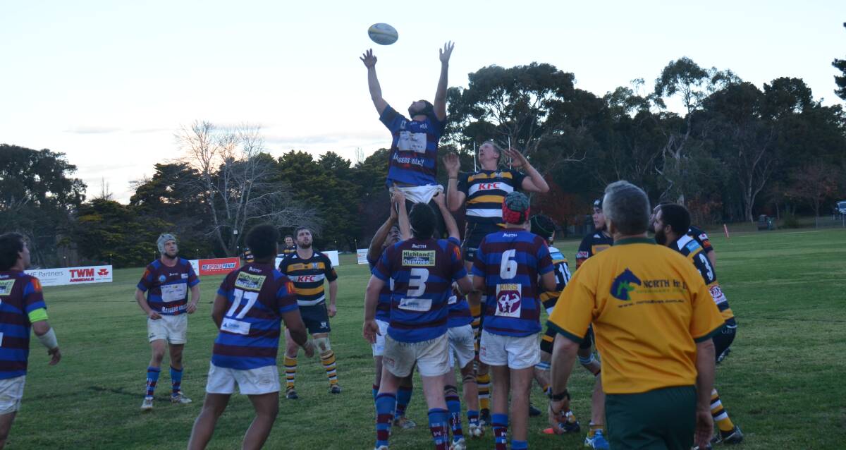 RISING: Glen-Guyra's first win for the season came against the Blues in round seven and they backed it up by beating them again on Saturday. 