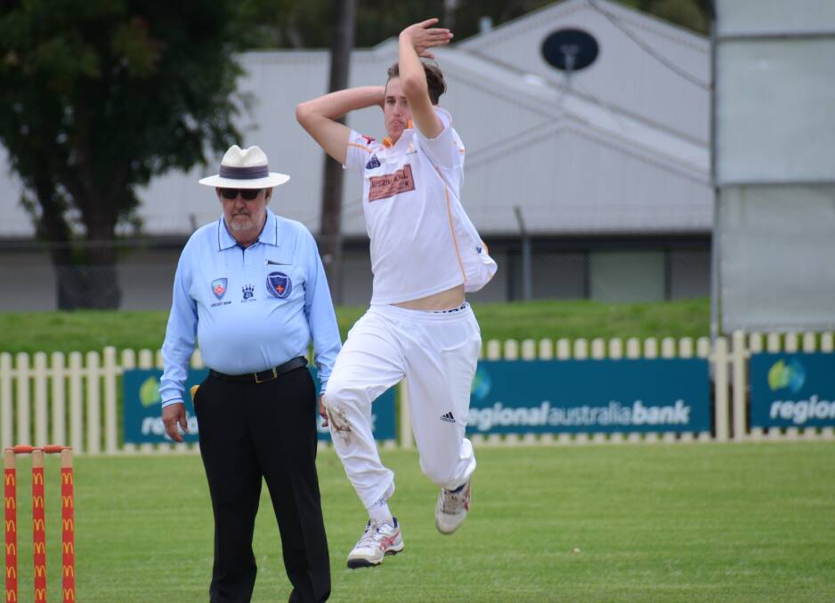 UP AND UP: Jackson Gwynne's meteoric rise in representative cricket continued with him making the under 17 NSW Country team when the squad was announced last Friday. 
