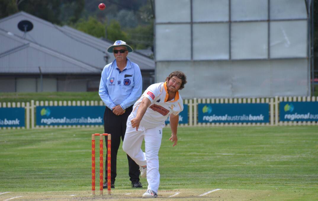 DOMINANT: Matt Jackson bowling for Easts against Hillgrove. The Easts bowling attack was too strong for the Hillgrove batsmen with the five bowlers used tearing through their line-up in both innings. 