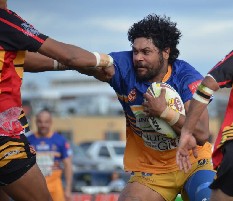 Ryan Kelly turned out for Narwan in the annual NSW Aboriginal Knockout. 