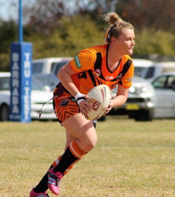 EXCITED: Uralla's Hannah Skewes can't wait to line up in the nines competition. 