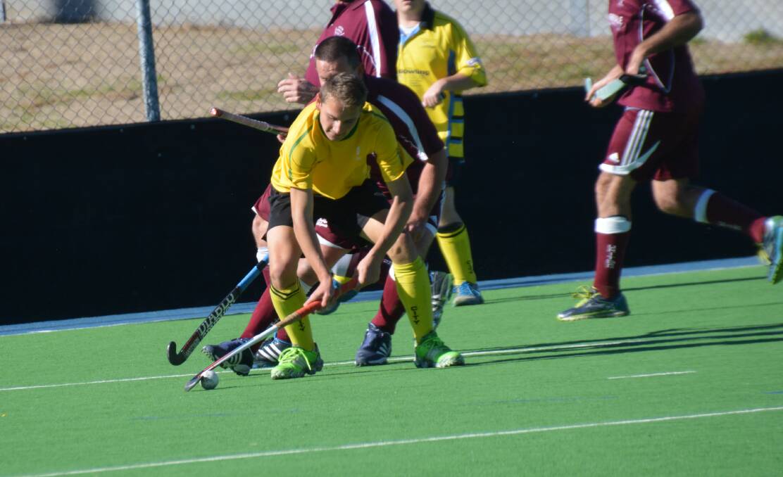 Jake McCann's performances at the state indoor championships earned him selection in the NSW under 15's indoor hockey team. 
