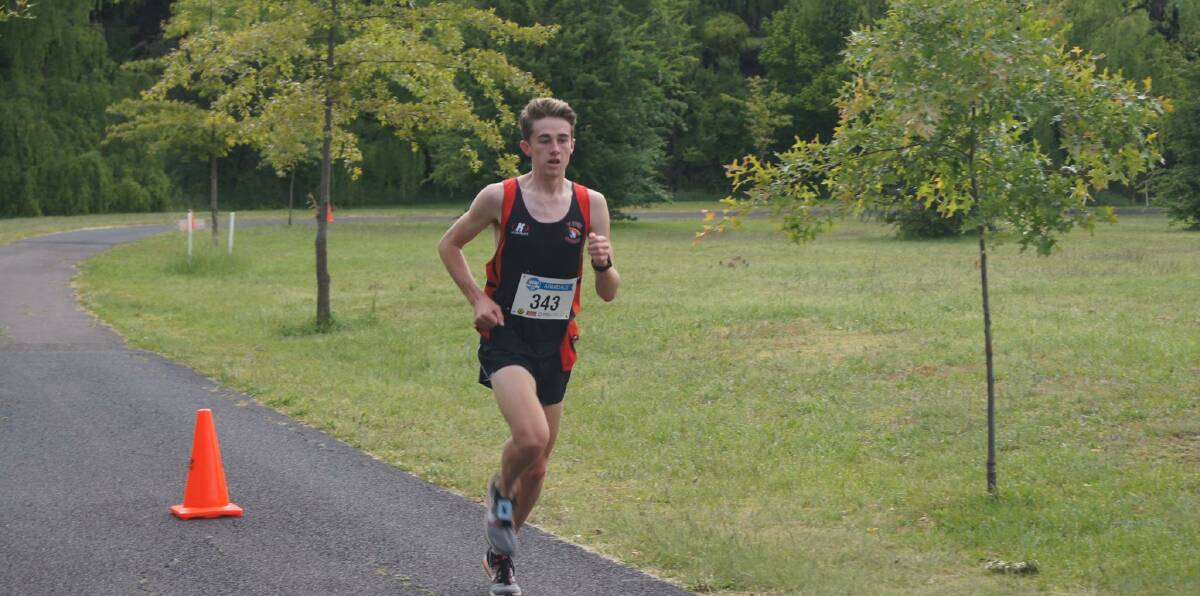 TITLE DEFENCE: Matt Campion came back to win the five kilometre Fun Run for the second year in a row. 