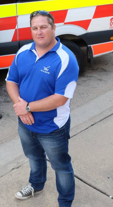 HSU president and Inverell paramedic Clint McSpedden welcomed the news.