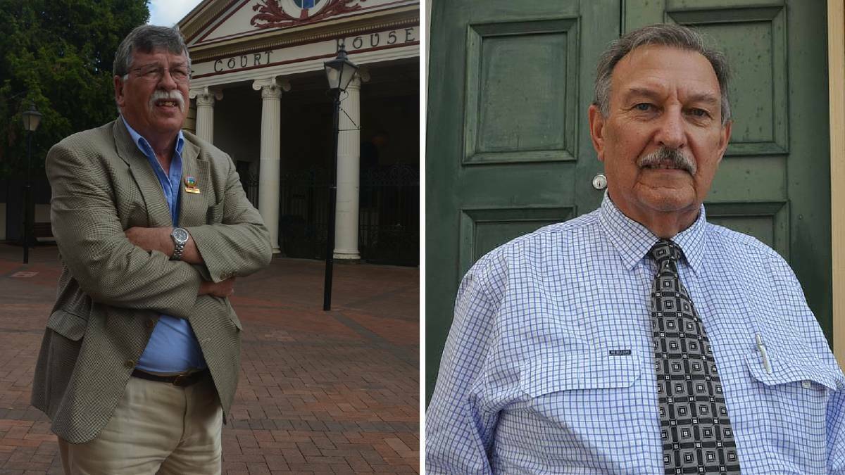 ELECTIONS: Ex-mayors Herman Beyersdorf and Hans Heitbrink were sacked as a result of the forced merger of Armidale Dumaresq and Guyra Shire Councils.