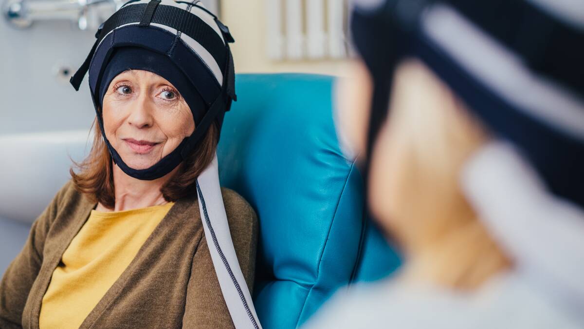 Cap stops hair loss for cancer patients