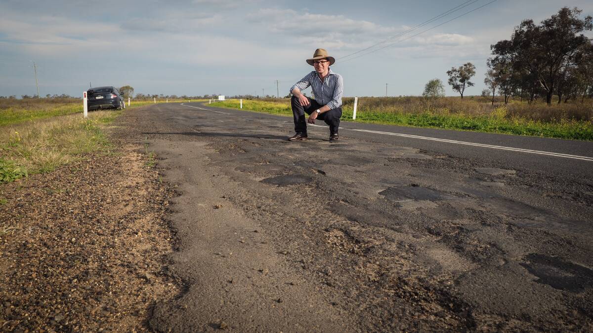 FIXING COUNTRY ROADS: Member for Northern Tablelands Adam Marshall has previously urged Councils to apply for funding to fix roads in need of repair.