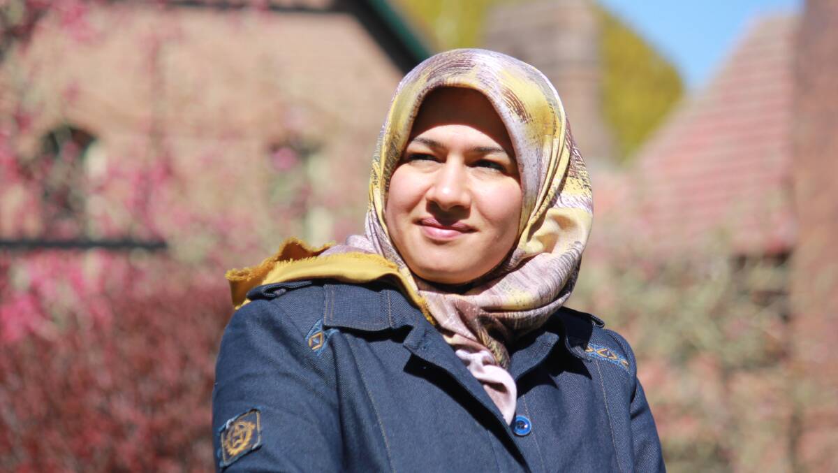 HARD WORK REWARDED: University of New England International Hub project officer Dunya Alruhaimi has been awarded a PIEoneer award for her work supporting international students and families to settle in Armidale.