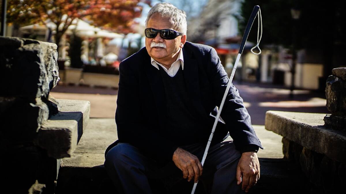 MORE DISCUSSION NEEDED: Anaiwan elder Steve Widders wants Council to approach Aboriginal and non-Aboriginal groups about the fountain removal. Photo: Matt Bedford