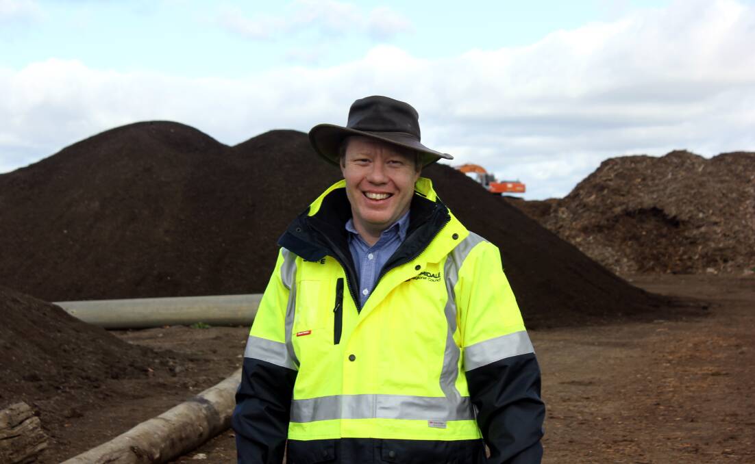 BEYOND THE BINS: Armidale Waste Management Facility recycling chief James Turnell is determined to sort out and reuse community waste.