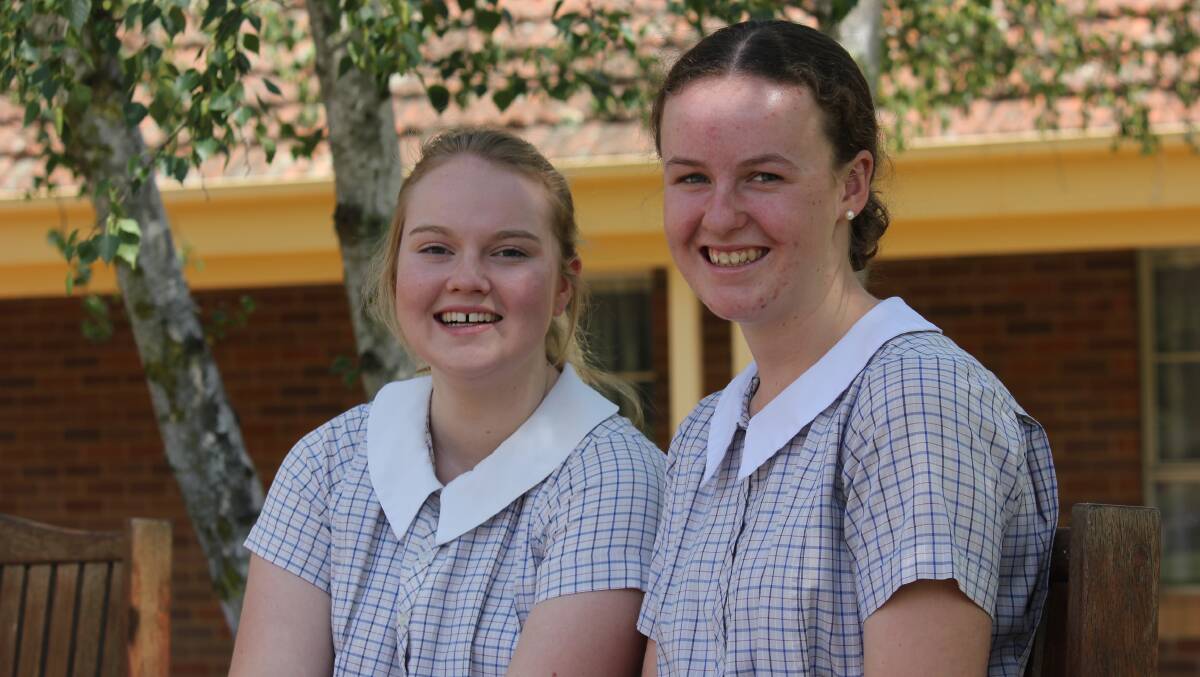 HIGH ACHIEVERS: Mikaela Ball and Eliza White are stoked with their ATAR results and are looking forward to starting their next chapters.