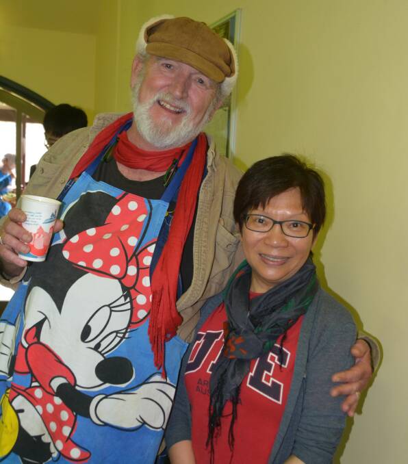 Brian Roach and Polly Wong.